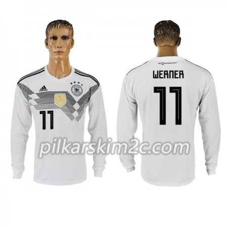 Koszulka Niemcy Werner 11 Główna Mistrzostwa Świata 2018 - Koszulki Piłkarskie(L/S)